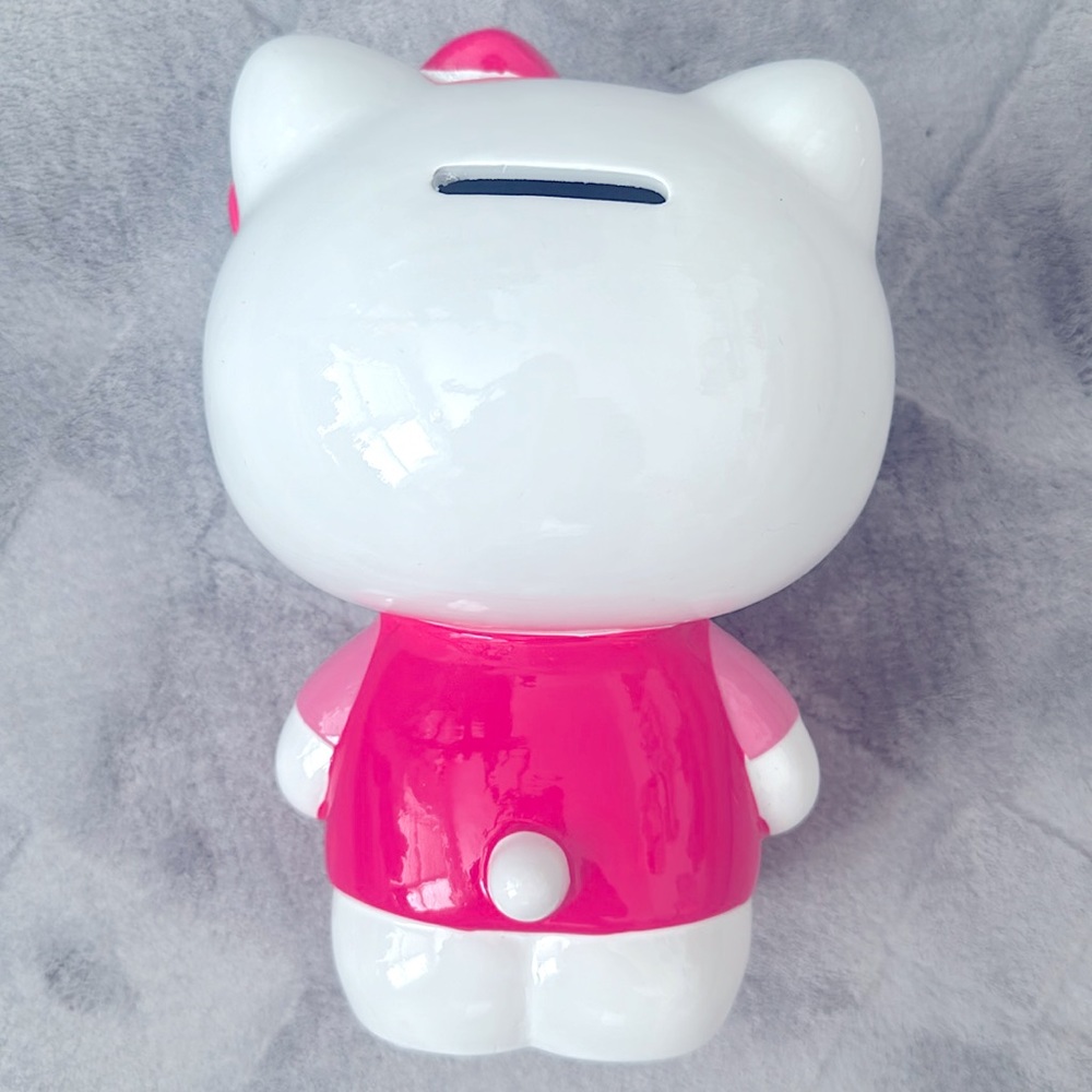 Hello Kitty Ceramic Coin Bank - PINK - Picture 2 of 2